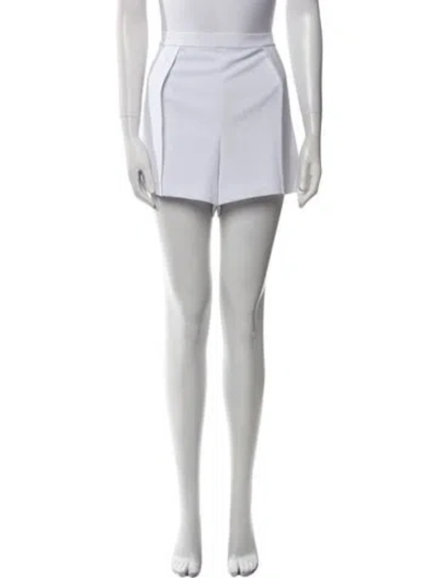 Pre-owned Alice And Olivia Mini Shorts W/ Tags In White
