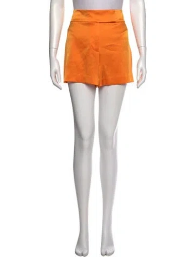 Pre-owned Alice And Olivia Mini Shorts In Yellow