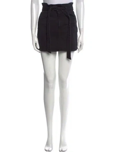 Pre-owned Alice And Olivia Mini Skirt In Black