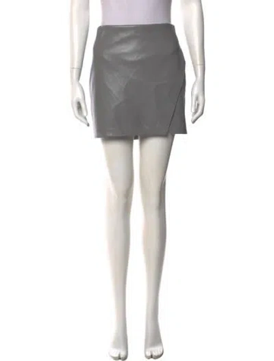 Pre-owned Alice And Olivia Mini Skirt In Black