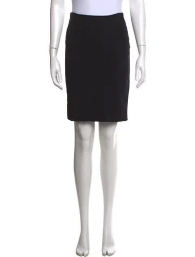 Pre-owned Alice And Olivia Mini Skirt In Black