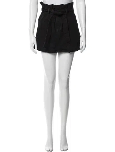 Pre-owned Alice And Olivia Mini Skirt In Black