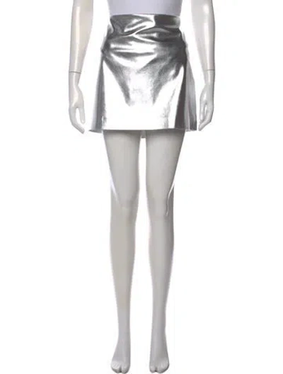 Pre-owned Alice And Olivia Mini Skirt In Black