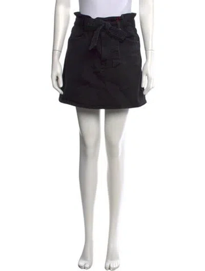 Pre-owned Alice And Olivia Mini Skirt In Black