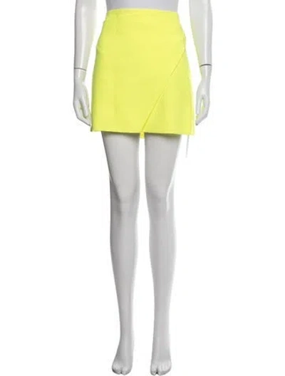 Pre-owned Alice And Olivia Mini Skirt In Green