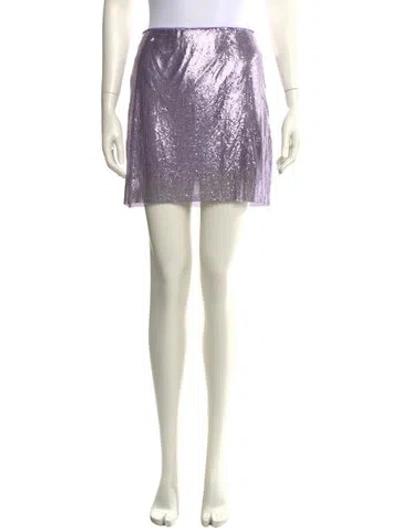 Pre-owned Alice And Olivia Mini Skirt In Multi