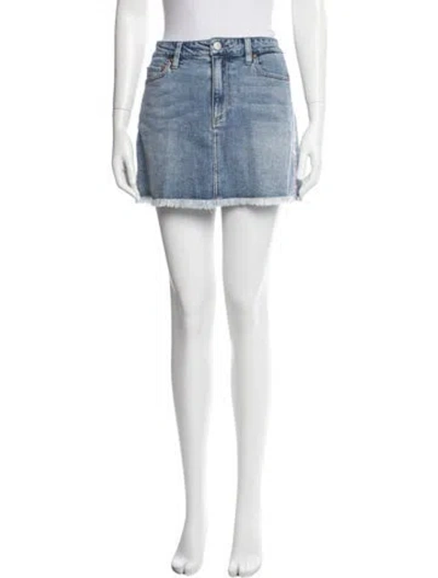 Pre-owned Alice And Olivia Mini Skirt In Multi