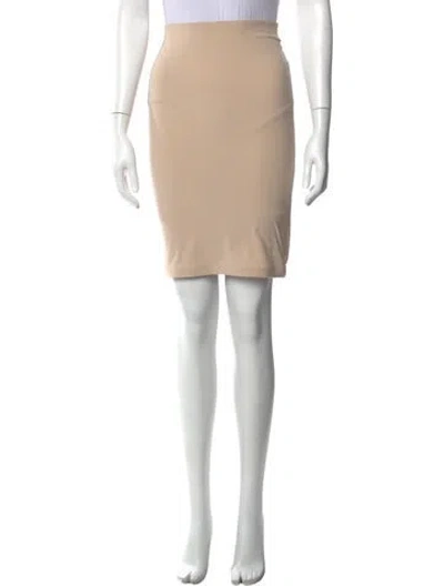 Pre-owned Alice And Olivia Mini Skirt In Neutral