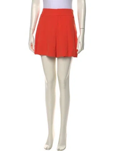 Pre-owned Alice And Olivia Mini Skirt In Orange