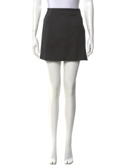 Pre-owned Alice And Olivia Mini Skirt W/ Tags In Black
