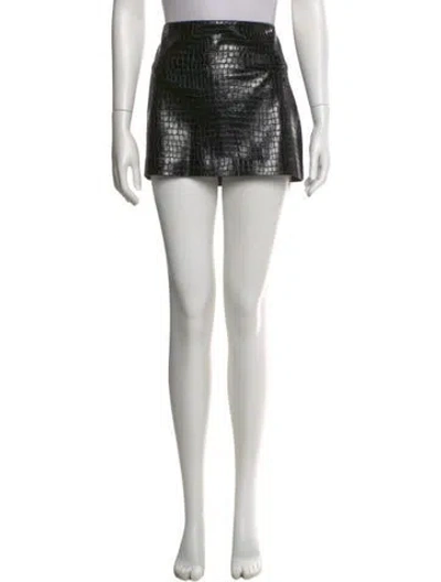 Pre-owned Alice And Olivia Mini Skirt W/ Tags In Blue