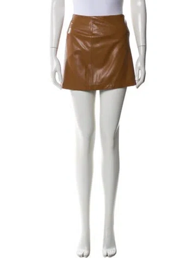 Pre-owned Alice And Olivia Mini Skirt W/ Tags In Blue