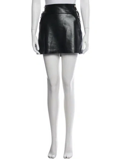 Pre-owned Alice And Olivia Mini Skirt W/ Tags In White