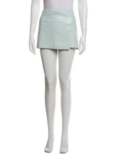 Pre-owned Alice And Olivia Mini Skirt In White