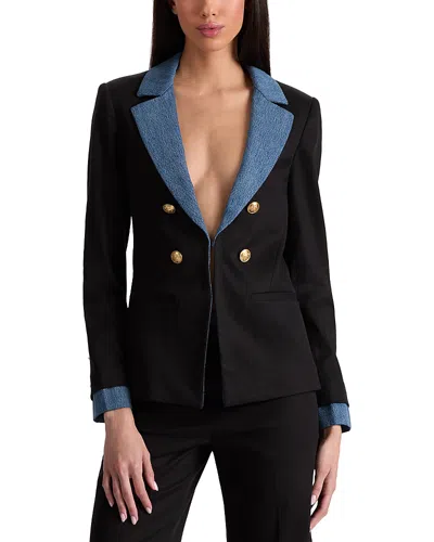 Alice And Olivia Mya Blazer In Black