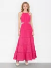 Alice And Olivia Myrtice Maxi Dress In Raspberry