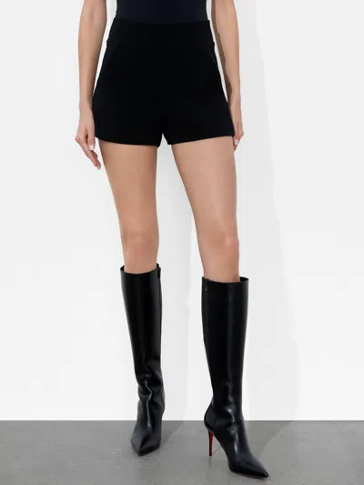 Alice And Olivia Narin Short In Black