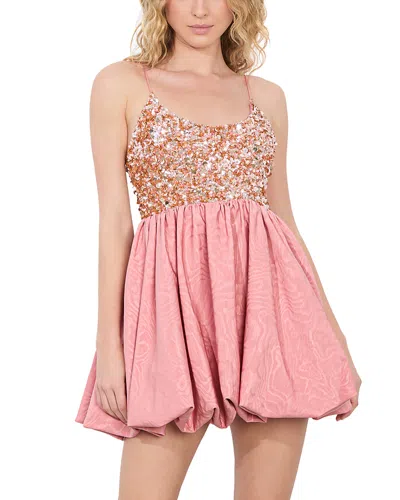 ALICE AND OLIVIA ALICE AND OLIVIA NESSA SEQUINED EMPIRE DRESS