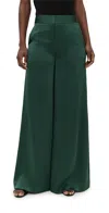 Alice And Olivia Nessi Baggy Trousers Green Mystique In Green