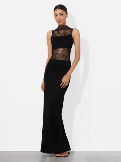 ALICE AND OLIVIA NICHOL LACE MAXI DRESS