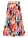 Alice And Olivia Nilda Maxi Skirt In Multi