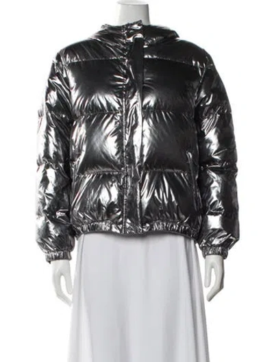 Pre-owned Alice And Olivia Nylon Down Jacket