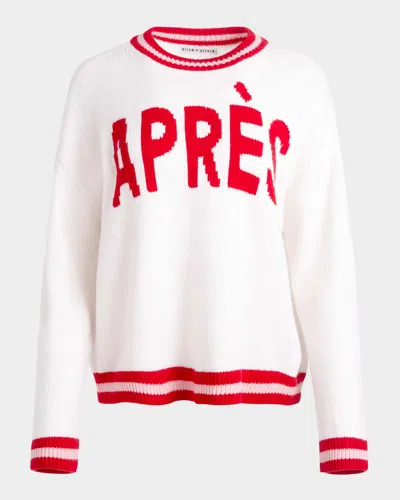ALICE AND OLIVIA OGDEN APRES WOOL-BLEND SWEATER
