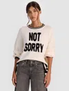Alice And Olivia Ogden Not Sorry Pullover In Multi