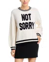 Alice And Olivia Ogden Not Sorry Sweater In Multi