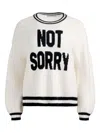 Alice And Olivia Ogden Not Sorry Pullover In Multi