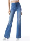 Alice And Olivia Olivia High Rise Flare Jeans In Best Intentions In Best Intentions
