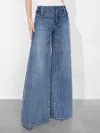 Alice And Olivia Olivia Jean In Romy Dark Vintage Blue