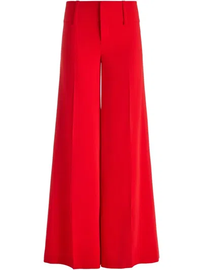 Alice And Olivia Olivia Pant In Red