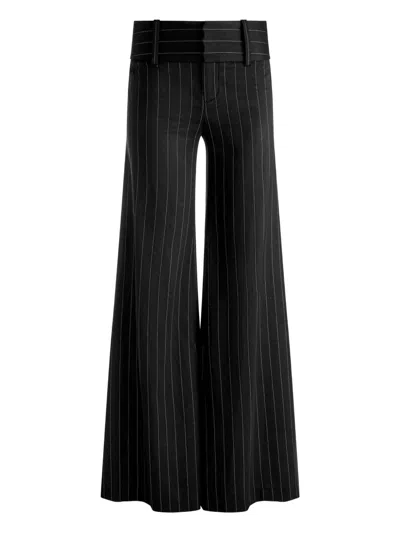 ALICE AND OLIVIA OLIVIA PINSTRIPED TROUSERS