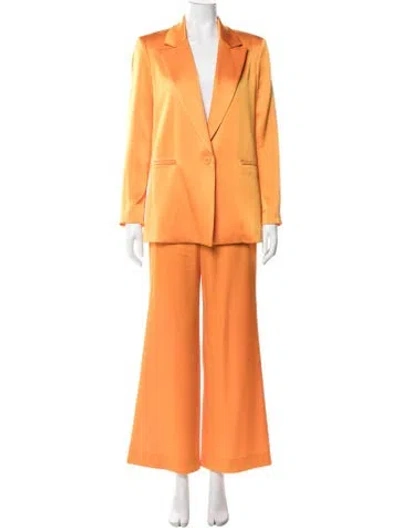 Pre-owned Alice And Olivia Pant Set In Gold