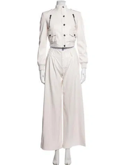 Pre-owned Alice And Olivia Pant Set In Neutral