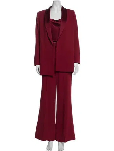 Pre-owned Alice And Olivia Pant Set In Red