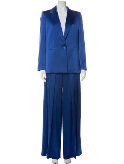 Pre-owned Alice And Olivia Pant Set W/ Tags In Blue
