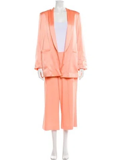Pre-owned Alice And Olivia Pantsuit In Orange