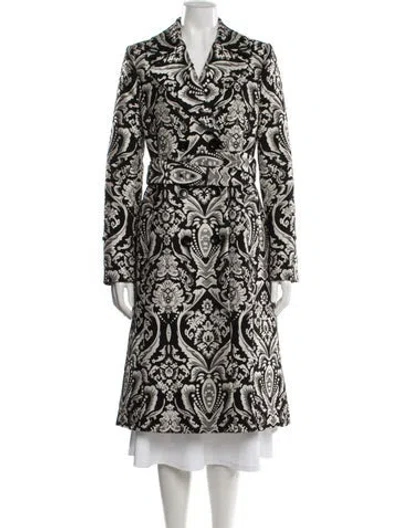 Pre-owned Alice And Olivia Patterned Coat In Multi