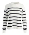 Alice And Olivia Harold Wool-blend Pullover In White