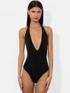 Alice And Olivia Pippa Bodysuit In Black