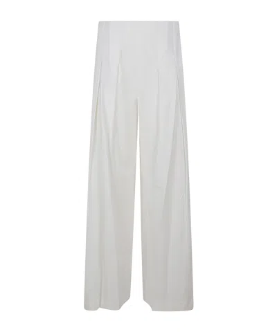 Alice And Olivia Pleated Casual Pants In Neutral