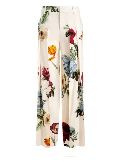 ALICE AND OLIVIA BLAIRE PLEATED TROUSERS