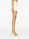 Alice And Olivia Pleated Shorts In Multi