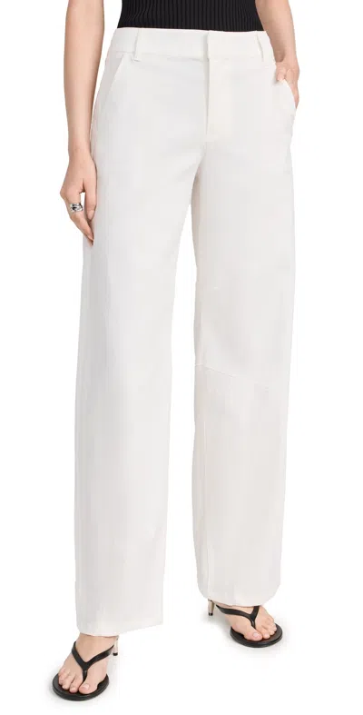 Alice And Olivia Porter Balloon Trousers Off White