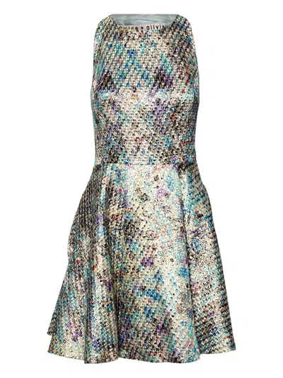 Pre-owned Alice And Olivia  Sleeveless Mini Dress