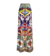Alice And Olivia Alice + Olivia Athena Printed Trousers In Multi
