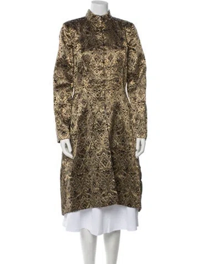 Pre-owned Alice And Olivia Printed Coat