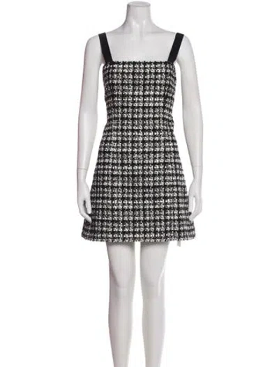 Pre-owned Alice And Olivia Printed Mini Dress W/ Tags In Multi